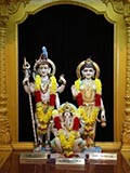 Bhagwan Shri Shankar, Shri Parvatiji and Shri Ganeshji